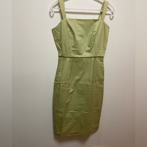 J.Crew Green Dress Size 6